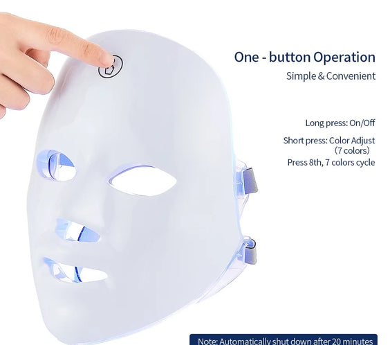 LED Face Neck Tightening Mask