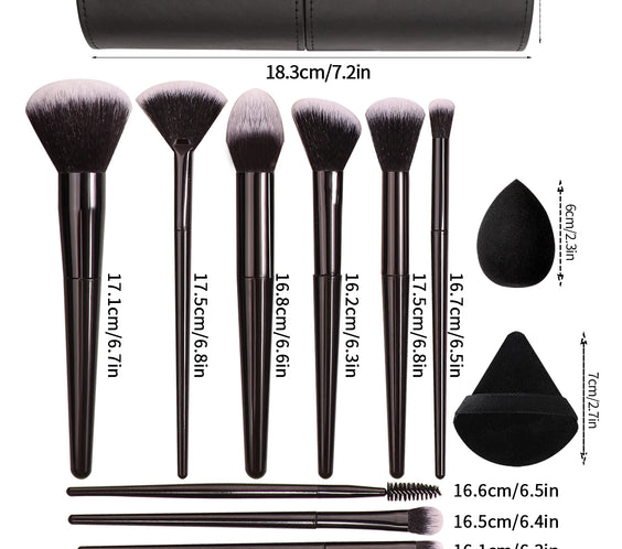Soft Makeup Brush Set 21pcs