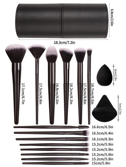 Soft Makeup Brush Set 21pcs - Beauty Bae