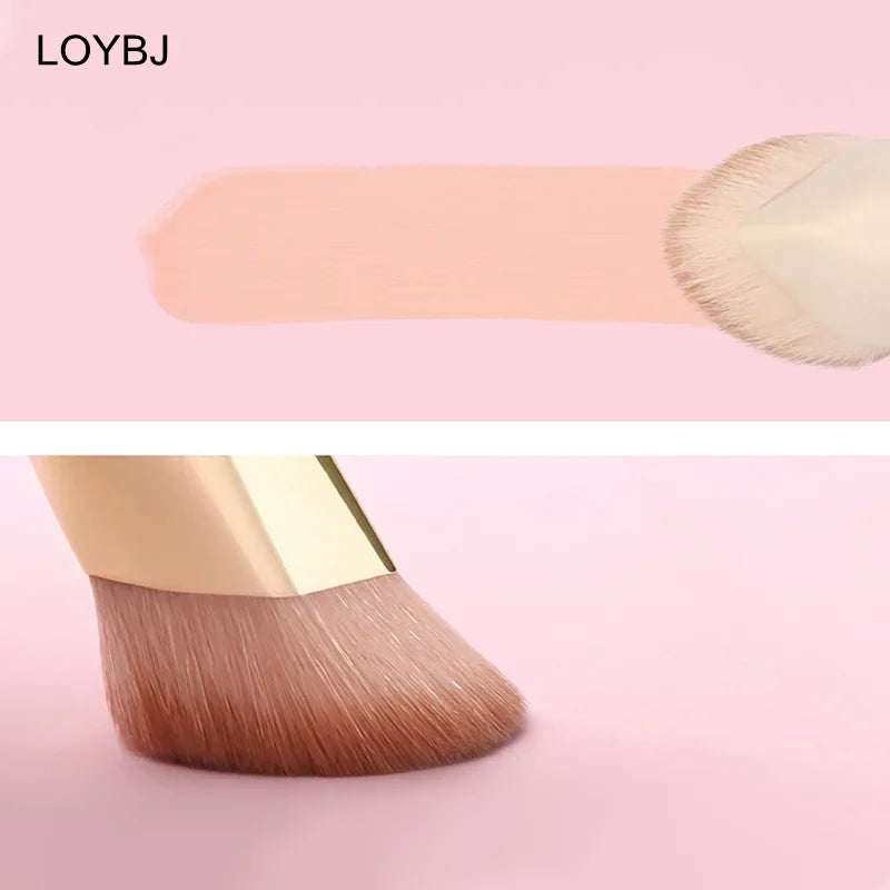 Oblique Foundation Brush - Beauty Bae