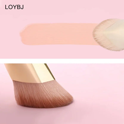 Oblique Foundation Brush - Beauty Bae