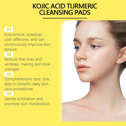 Turmeric Kojic Acid Pads - Beauty Bae