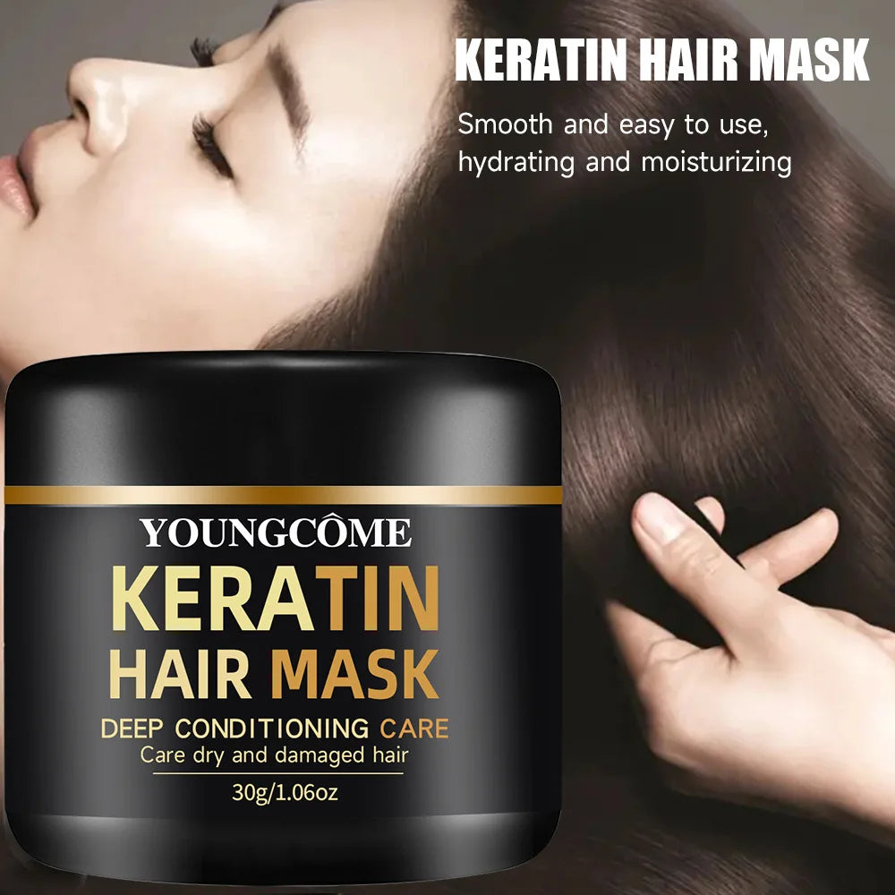 Keratin Repair Hair Mask 60g - Beauty Bae