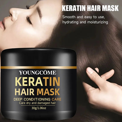 Keratin Repair Hair Mask 60g - Beauty Bae