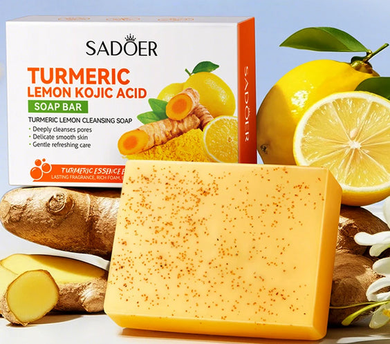 Lemon Turmeric Glow Soap