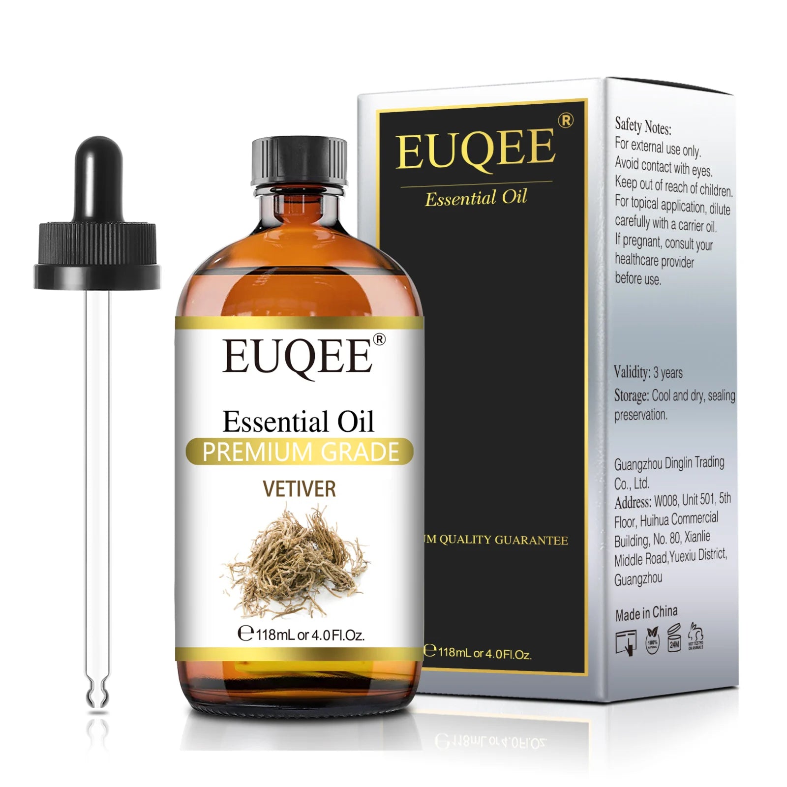 EUQEE 118ml Pure Essential Oil
