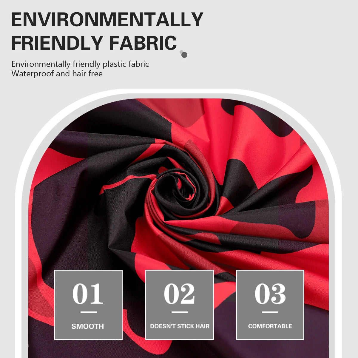 Polyester Pongee Barber Cape