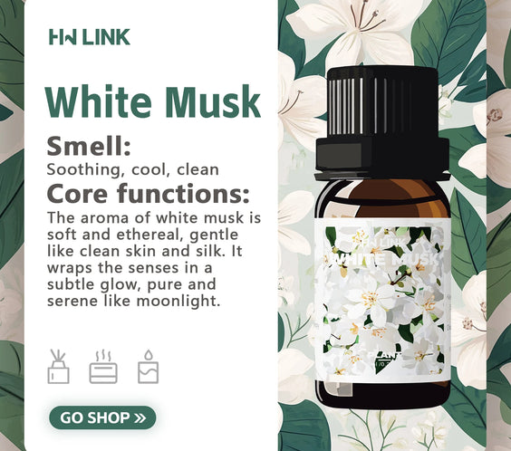 White Musk 10ml Diffuser Oil