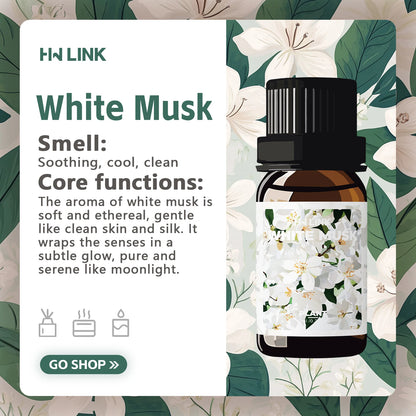 White Musk 10ml Diffuser Oil - Beauty Bae