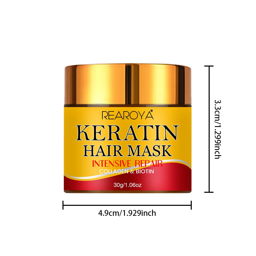 Biotin Collagen Hair Mask - Beauty Bae