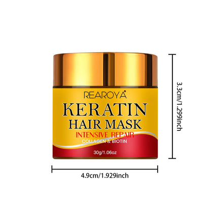 Biotin Collagen Hair Mask - Beauty Bae