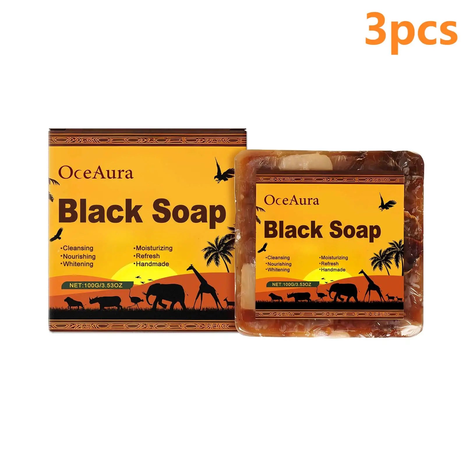 Black Soap Cocoa Butter 100g