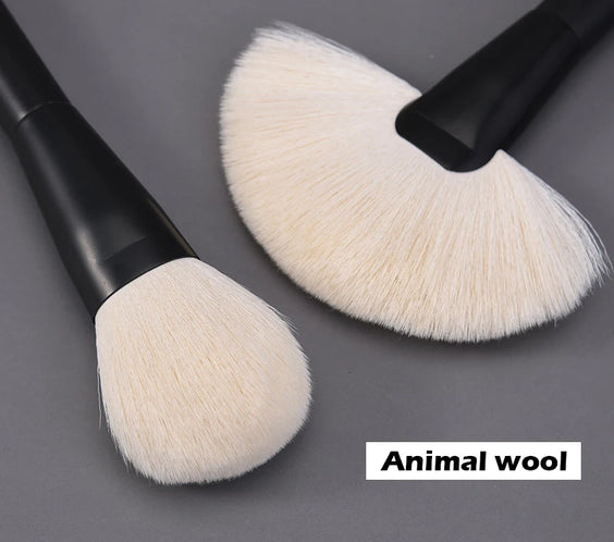 Goat Hair Brush Set Wood