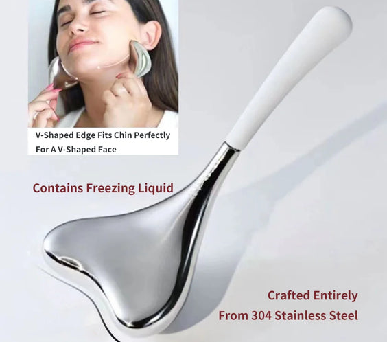 Steel Ice Globe Facial Roller