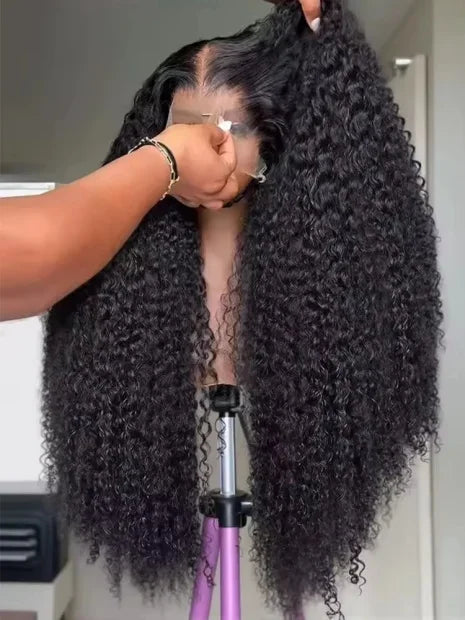 Lakeisha Burmese Deep Wave 13x6 HD Lace Front Human Hair Wig 26 To 30 Inches Glueless Pre Plucked Brazilian Remy Hair by Beauty Bae