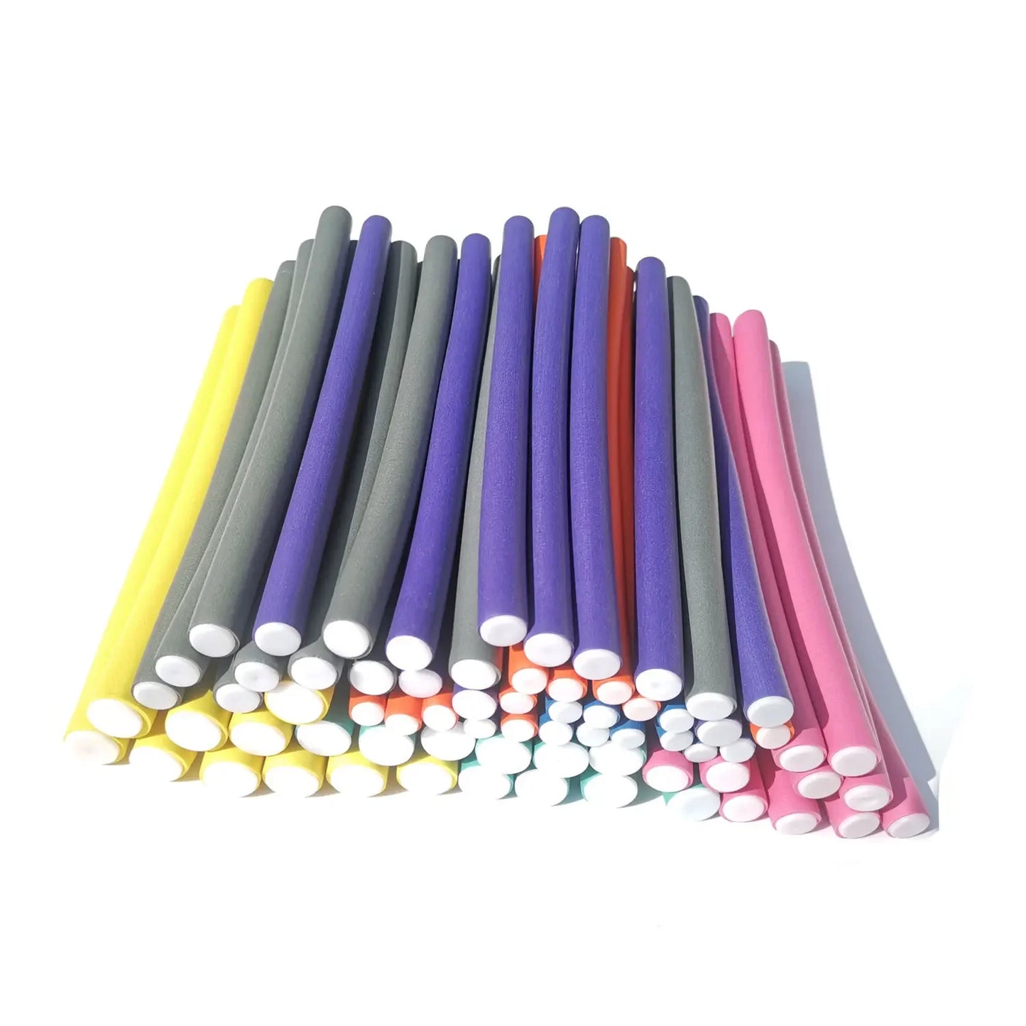 Foam Flexi Curl Rods 10pc - Beauty Bae