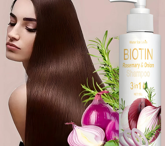 72H Biotin Onion Shampoo 150g tube labeled biotin Allium cepa CPNP registered 72-hour oil control