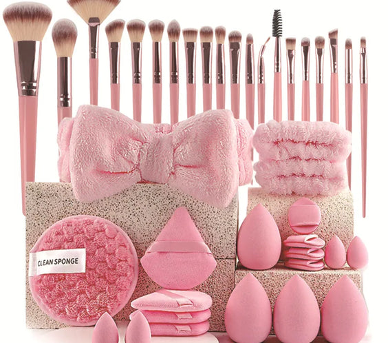 56-Piece Chocolate Brush Kit