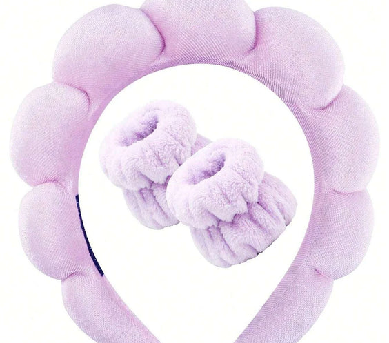 Soft Fiber Spa Headband Set