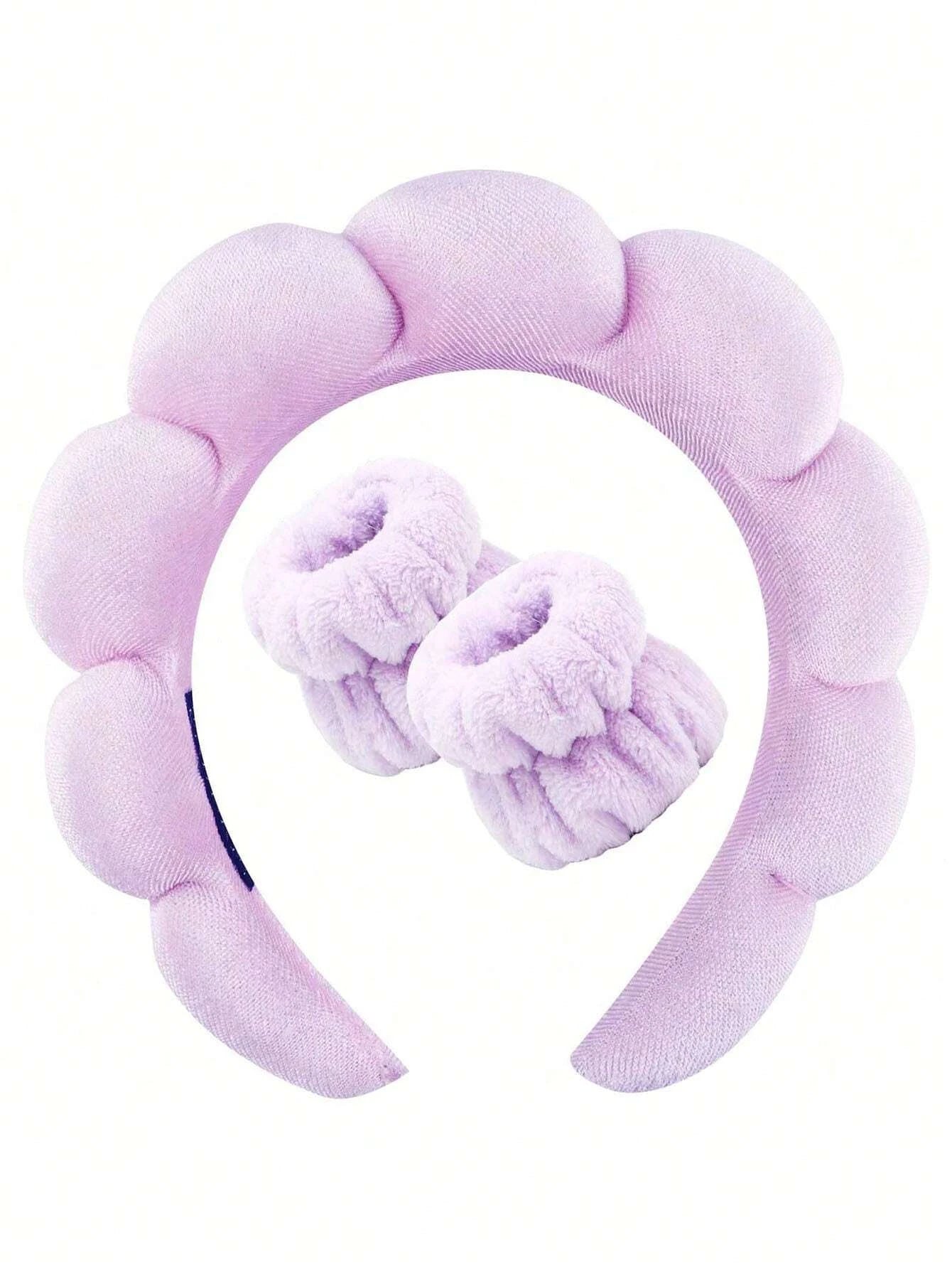 Soft Fiber Spa Headband Set