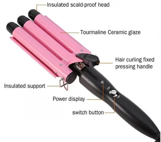 Tourmaline Ceramic 3-Barrel