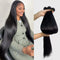 Brazilian Hair Bundles 100 Percent Human Hair Weave Extensions