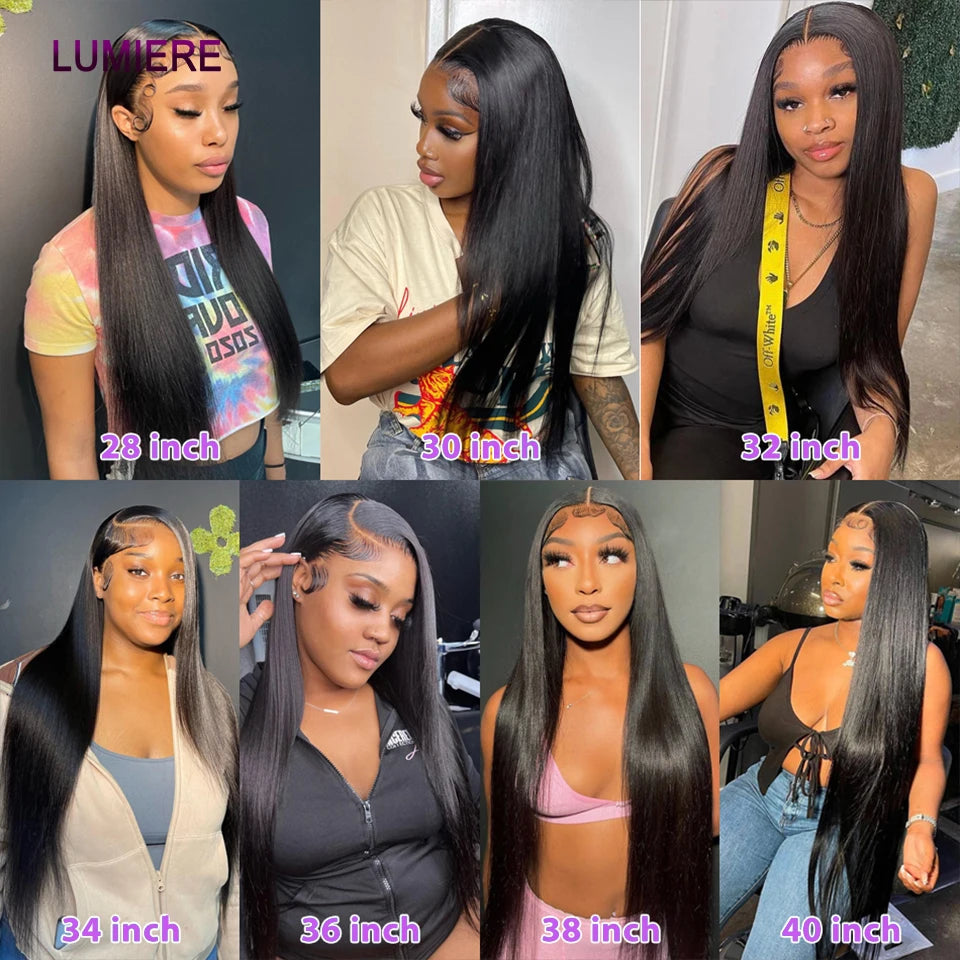 Lum 18A Bone Straight 100 Percent Human Hair Bundles Virgin Brazilian Hair Extensions For Women Double Weft Wholesale by Beauty Bae
