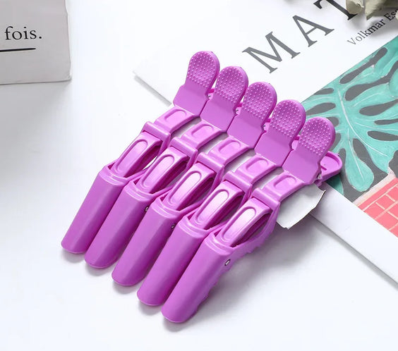Alligator Hair Clips 5pc ABS