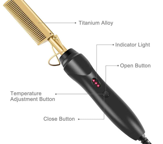 Alloy Hot Comb 30cm PTC