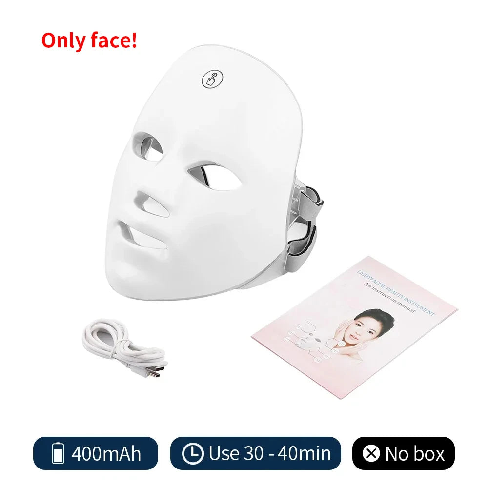 Wireless 7-Color LED Mask