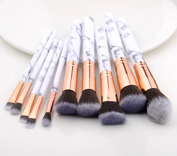 10pc Synthetic Brush Set