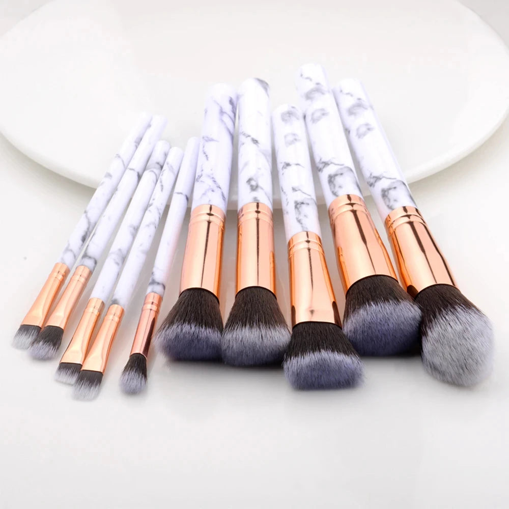 10pc Synthetic Brush Set