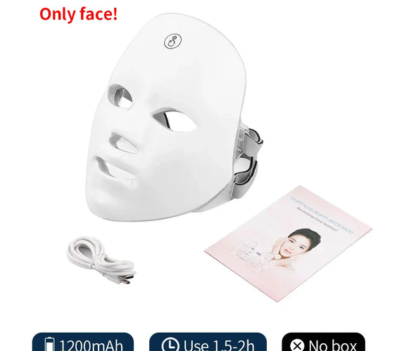 Wireless 7-Color LED Mask