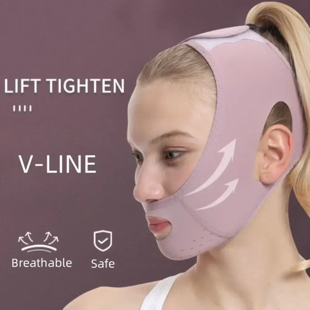Breathable V-Line Face Band - Beauty Bae