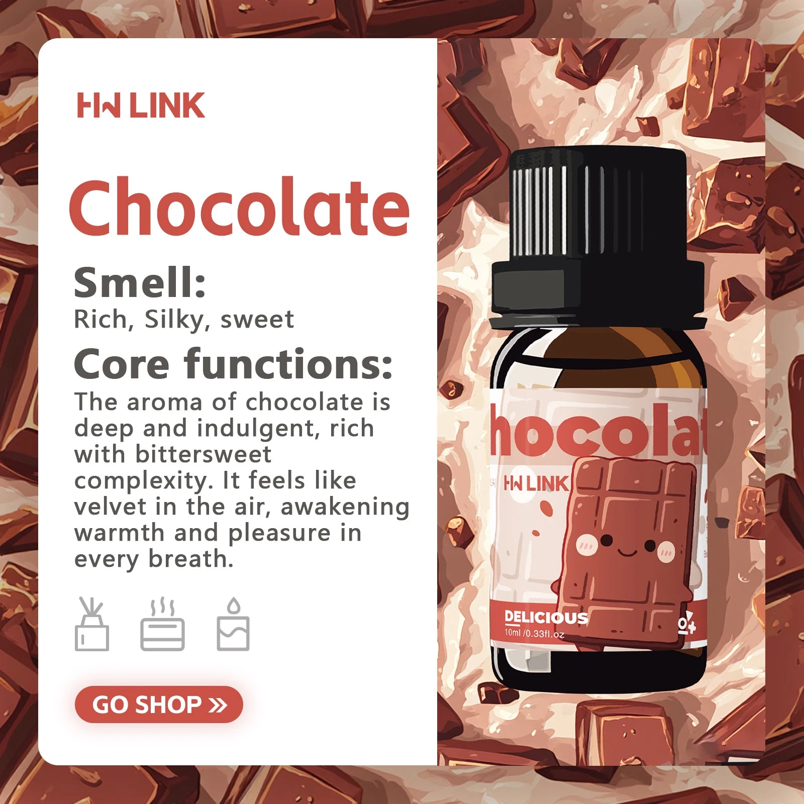Chocolate Essential Oil 10ml