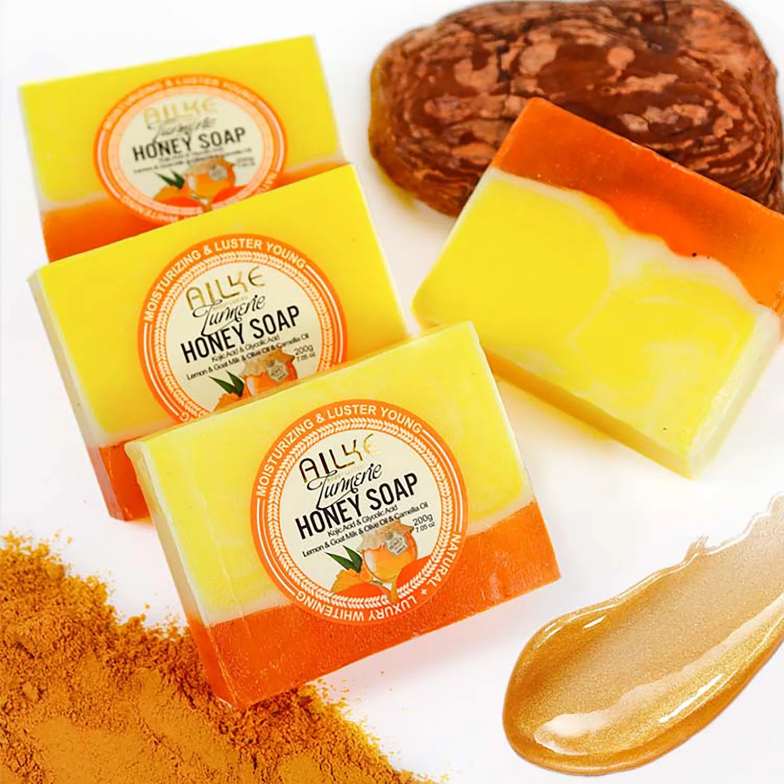 Turmeric Honey Soap 200g