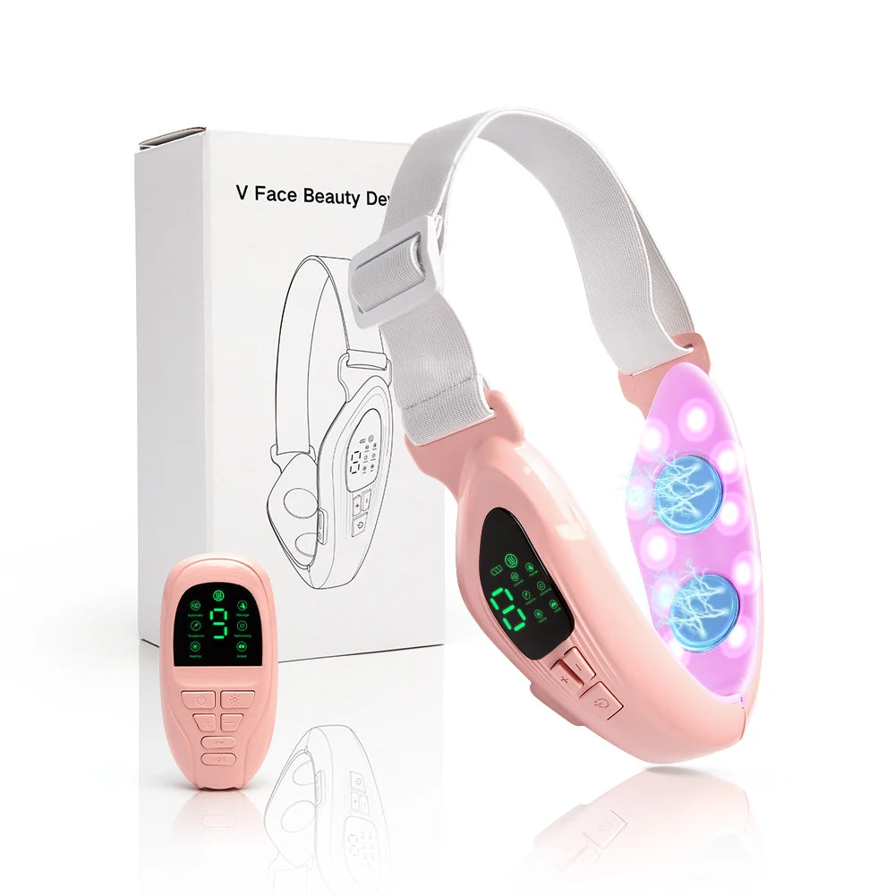 EMS V Face LED Chin Massager