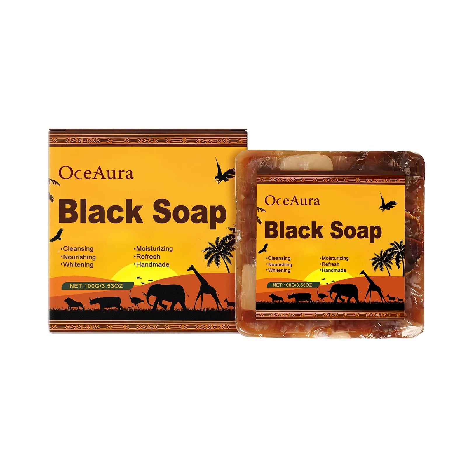 Black Soap Cocoa Butter 100g