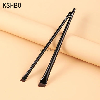 Nylon Angled Brow Brush 2pc - Beauty Bae