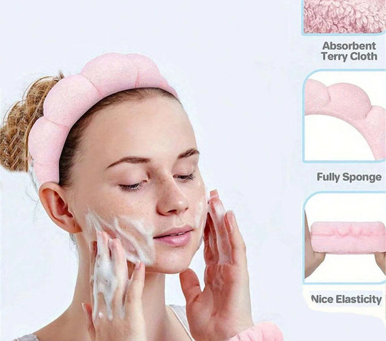 Soft Fiber Spa Headband Set