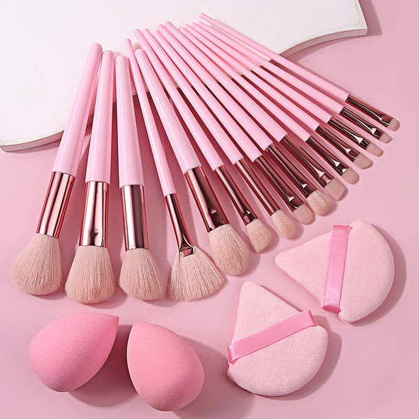 Glamorous Pink Brush Set