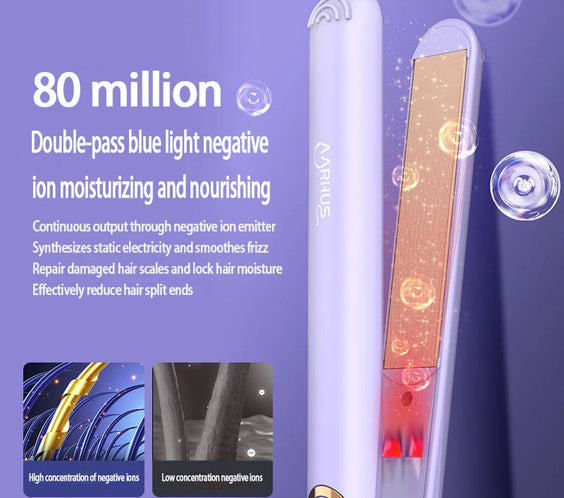 2-in-1 Ion Curl & Straightener