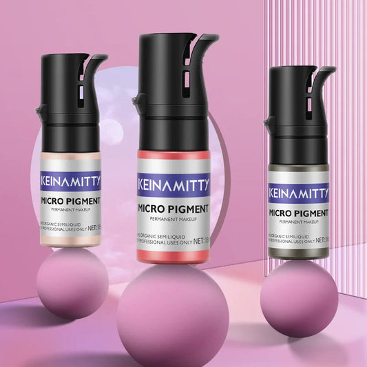 18ml Long Lasting Eyebrow Ink bottle water-based inorganic pigments sterilized by gamma rays 33 shades