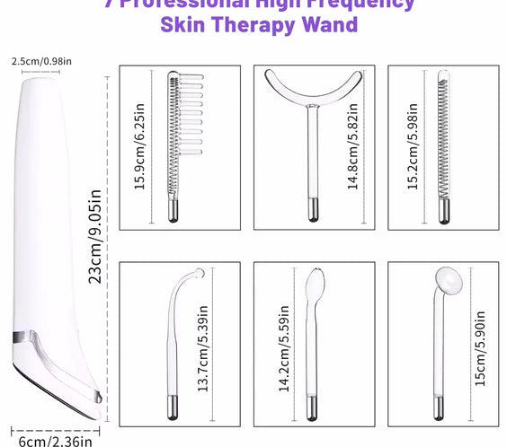 High Frequency Wand 6-in-1