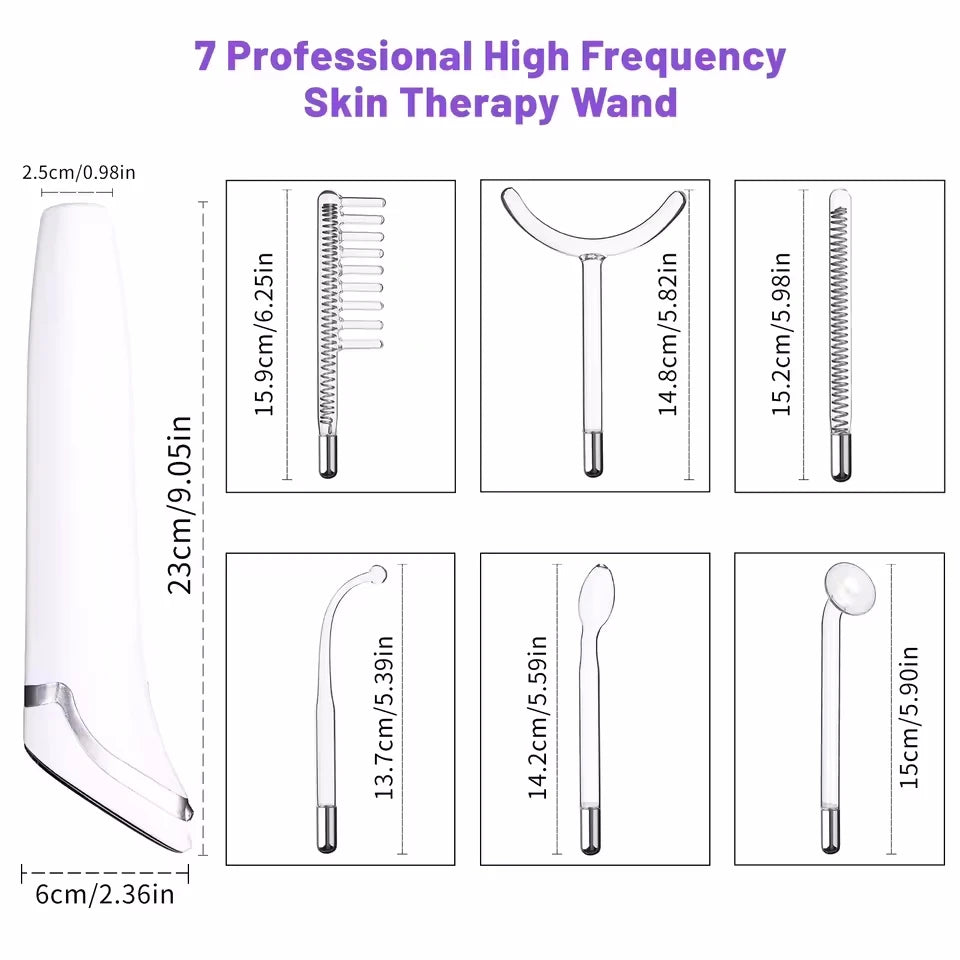 High Frequency Wand 6-in-1