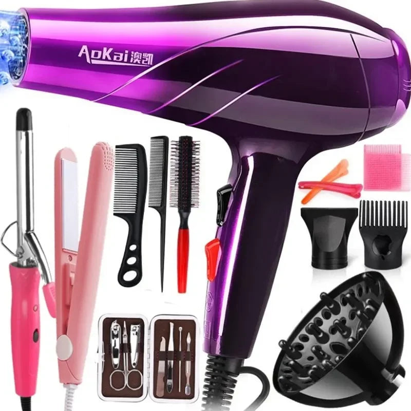 2200W Ionic Dryer Brush - Beauty Bae