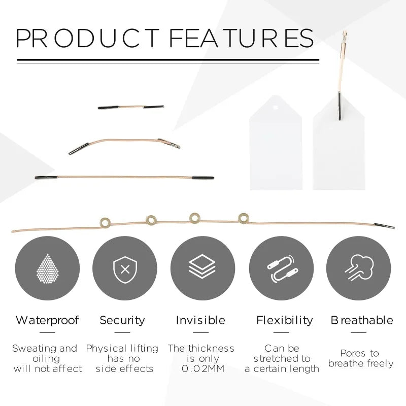 Invisible V Face Lift Tape - Beauty Bae