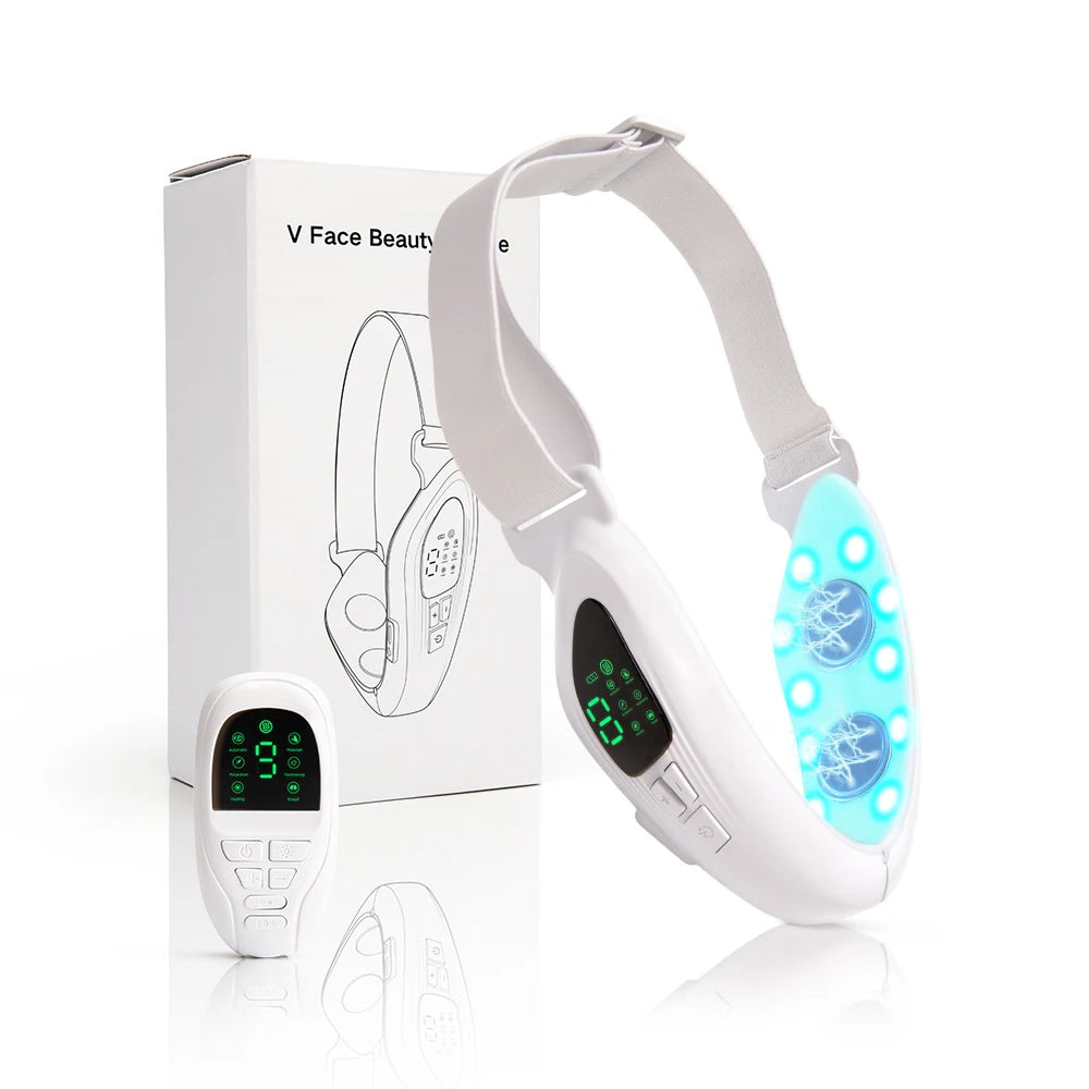 EMS V Face LED Chin Massager
