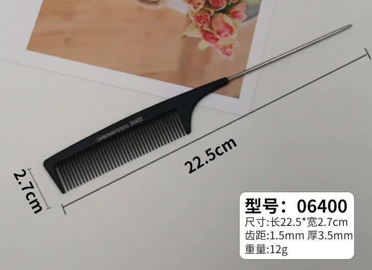 Stainless Steel Tail Comb - Beauty Bae