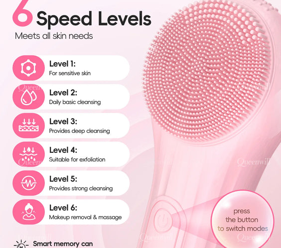 Sonic Silicone Face Brush